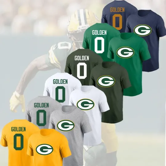 Discover Matthew Golden #0 Green Bay Name & Number Gift For Fans Fastship