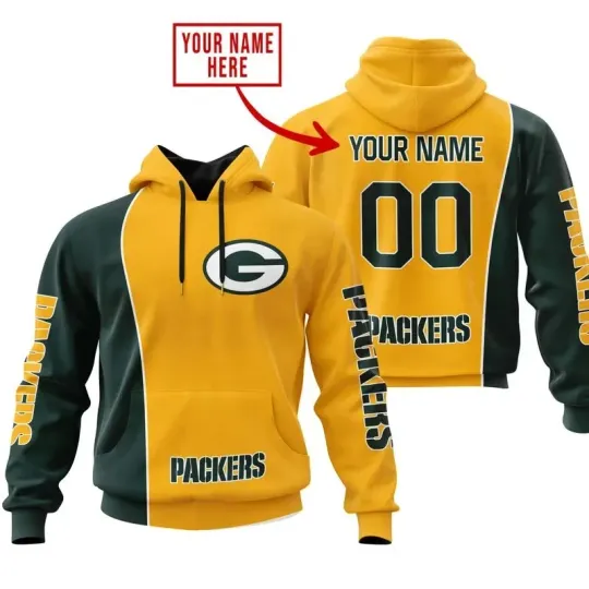 Discover Green Bay Football Team Packerss 3D Hoodie, Unisex Adults