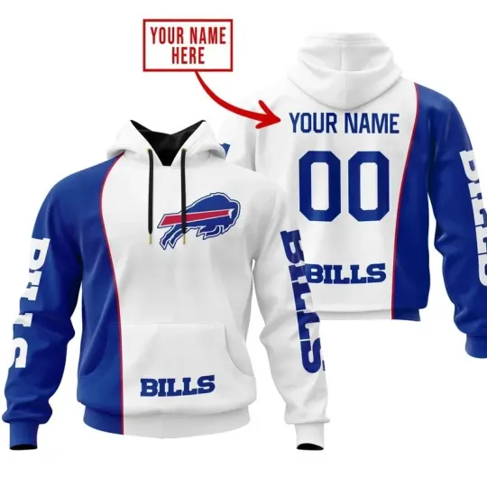 Discover Buffalo Football Team Billss 3D Hoodie