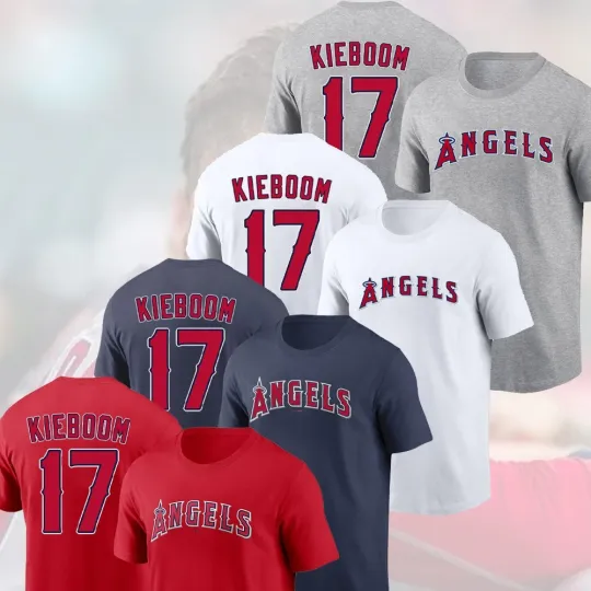 Discover Carter Kieboom #17 Los Angeles Name & Number Player Gift For Fans