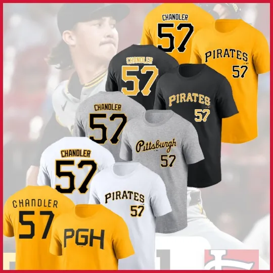 Discover Bubba Chandler #57 Pittsburgh 2025 Name & Number Player Fans Gift