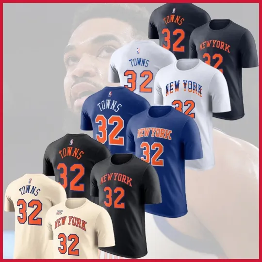 Discover Karl-Anthony Town #32 Basketball Team Name & Number For Fans