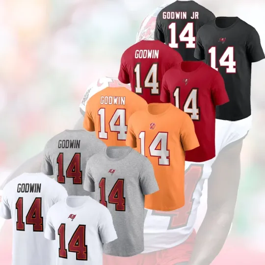 Discover Chris Godwin Jr. #14 Tampa Bay Team Name & Number Gift For Fans