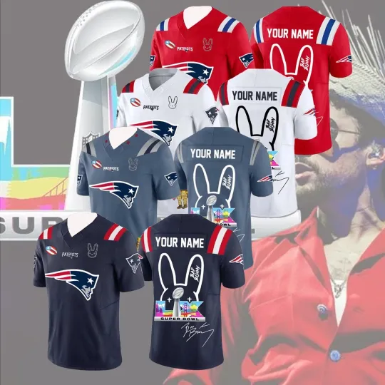 Discover New England & Bunny Benito Bowl AOP Custom Fan Made