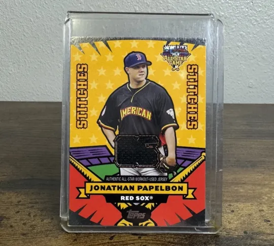 Discover 2006 Topps Updates & Highlights AS-JP Jonathan Papelbon All-Star Stitches Jersey