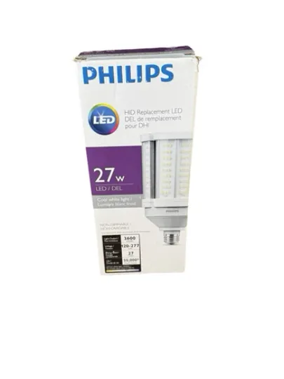 Discover NEW Philips LED HID Replacement 557033 3600 Lumen 27CC 840 ND E26 Corn Cob Lamp