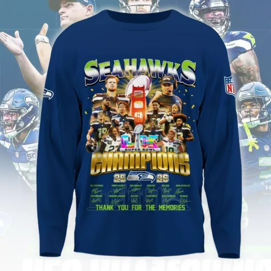 Seattle Seahawks Super Bowl Champions 2025-2026 Sweatshirt