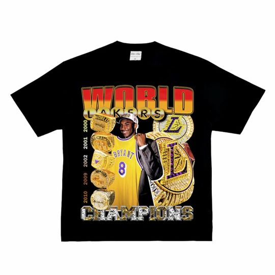 Discover Classic Basketball Star Kobe Bryant Men Women T-shirt Print Tshirt Clothing Streetwear Tee Cotton Oversized Y2k Hip Hop Summer