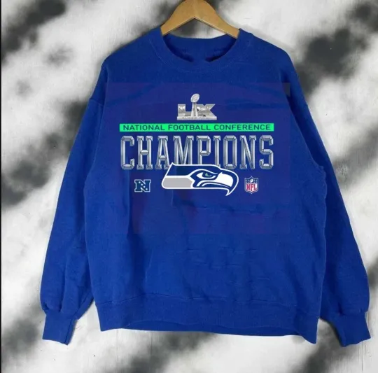Discover Seattle Seahawks 2025 NFC Champions Sweatshirt reprint AN66571