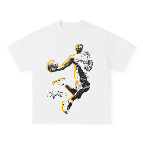 Discover Summer Cotton T-shirts Streetwear Basketball Kobe Bryant Graphics Printed Loose Oversized Women and Men Tees Tops T Shirt Unisex