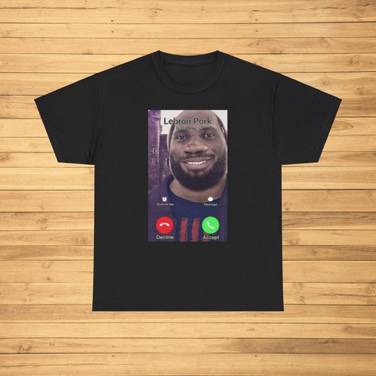 Discover Lebron Burke Is Calling Funny Emoji T-shirt Funny Emoji Joke Gift Pop Weird T-shirt Unisex Gift Personality Street Fashion Humor