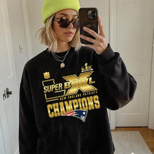 New England Patriots 2025 2026 Super Bowl Champions Legend Sweatshirt