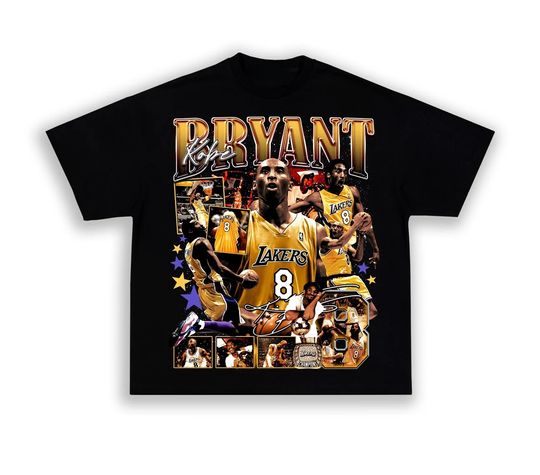 Discover 2026 New Summer Kobe Bryant Printed Pure Cotton Y2K T-shirt Men and Women Hot Sales Comfortable Classic Short Sleeved Shirt