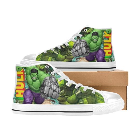 Discover Hulk High Top Shoes Sneakers for Men and Women