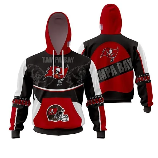 Discover Tampa Bay Football Buccaneerss Team Hoodie Lightweight Unisex Adult