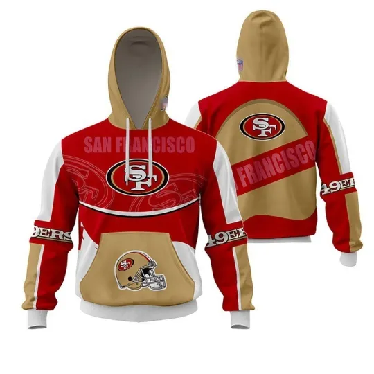 Discover San Francisco Football 49erss Team Hoodie Lightweight Unisex Adult