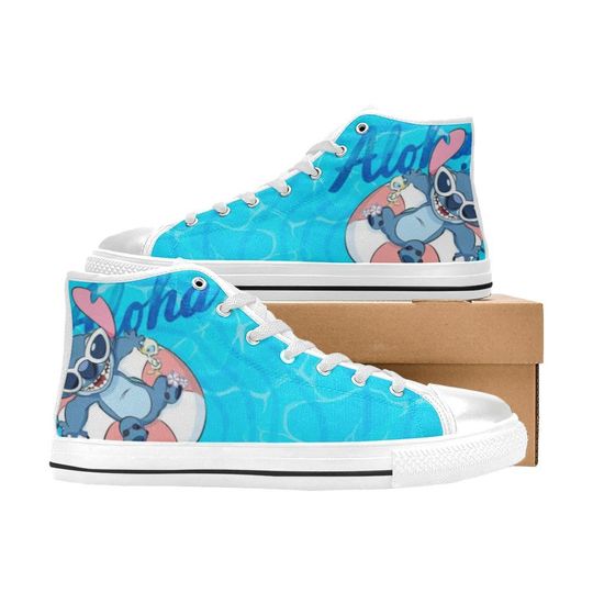 Discover Stitch High Top Shoes Sneakers for Men and Women