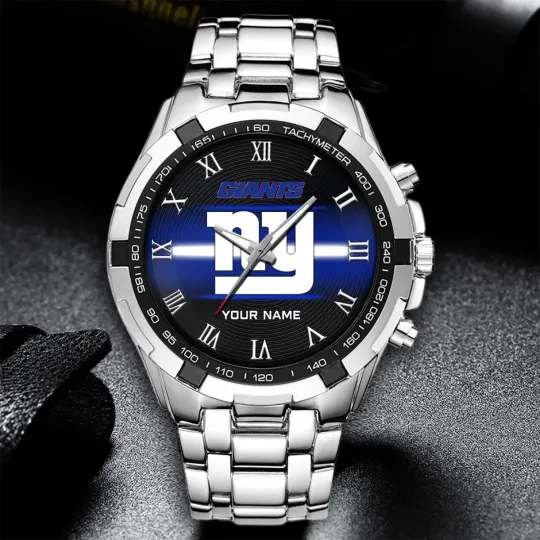 Discover Personalized New York Football Giantss Team Alloy Men Quartz Watch Gift For Him