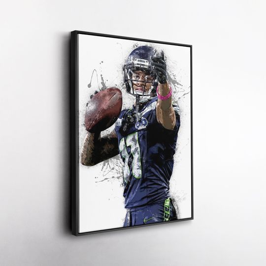 Jaxon Smith-Njigba Print  Seattle Seahawks Wall Art, football Football Decor for Home & Man Cave, Athlete Gift