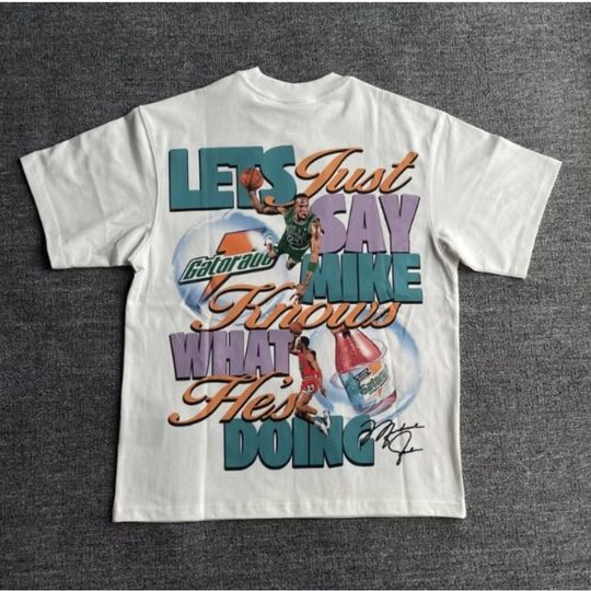 Discover Men's Y2K T-Shirt Basketball Graphic Street Hip Hop Goth Summer Y2K Print Harajuku Short Sleeve Cotton Top Oversized T-Shirt Top