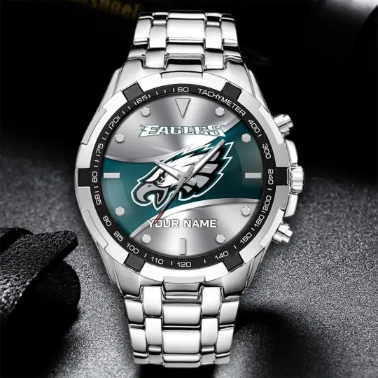 Discover Personalized Philadelphia Football Eagless Team Alloy Men Quartz Watch Gift