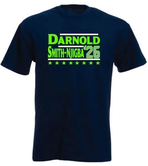 Discover Sam Darnold Jaxon Smith-Njigba 2026 Seahawks T-Shirt