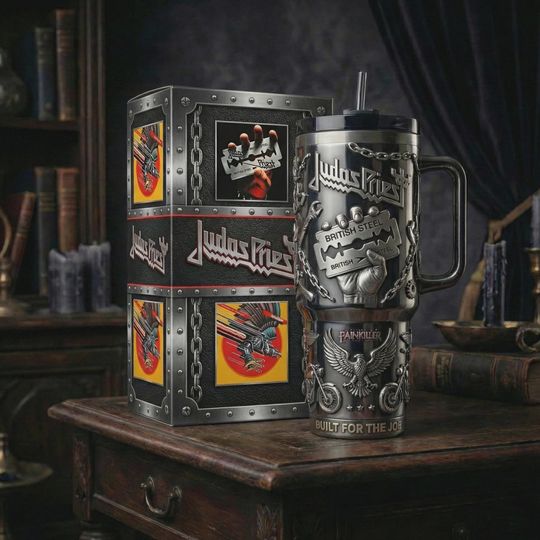 Discover Heavy Metal Razor Insulated Cup 40oz Travel Mug Rock Legend Icon Fan Gift