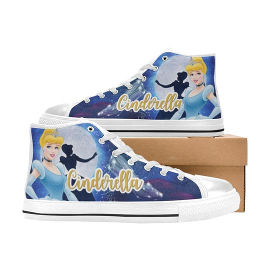 Discover Cinde Princess High Top Shoes Sneakers for Men and Women