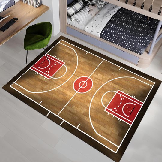 Discover Basketball Rug,Court Rug,Boys Room Rug,Sport Rug,Kids Room Rug,Custom Rug,Hypebeast Rug,Area Rug,Personalized Rug,Unique Rug,Gift For Him