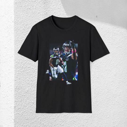 Discover Jaxon Smith-Njigba Football Unisex T-Shirt, Sports Apparel, Gift for Him - Football Tee, Football Fan Gift, Football Shirt Gift For Fans