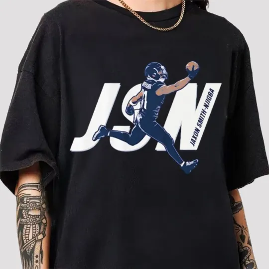 Discover Jaxon Smith-Njigba Air Jaxon Football T-Shirt
