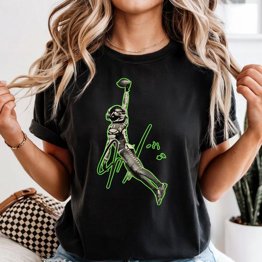 Discover Jaxon Smith Njigba Football Vintage Comfort Colors Shirt