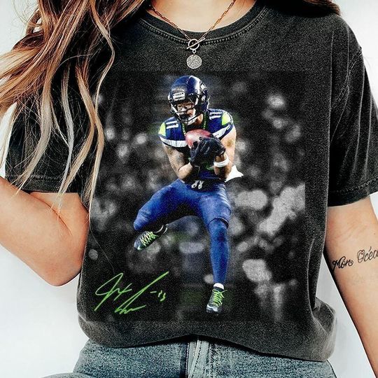 Discover Seattle Jaxon Smith Njigba Football Comfort Color Shirt, Air JSN Tee, Jaxon Smith Njigba Game Day Shirt