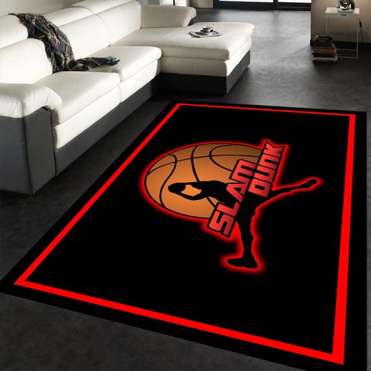 Discover Basketball Rug, Basketball Club Rug, Sports Rug, Sports Room Rug, Basketball Team Rug, Gift For Basketball Fans, Popular Rug, Area Rug