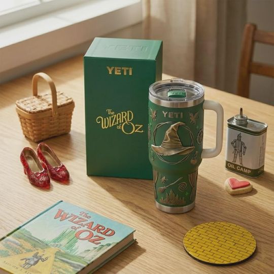 Wicked Witch Green Insulated Cup 40oz Travel Mug Movie Fan Gift