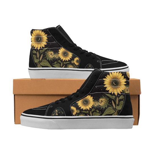 Discover Sunflower High Top Shoes Sneakers for Men and Women