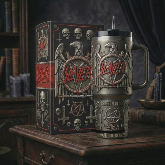Discover Gothic Eagle 3D Insulated Cup 40oz Travel Mug Metal Style
