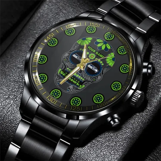 Seahawks football Men Hand Watch Personalized Gift For Fans