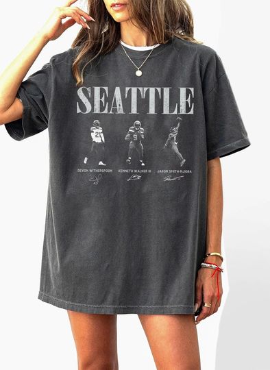 Discover Seattle Football Fan Tee, Road To The Big Game Football T-Shirt, Football Lover Gift