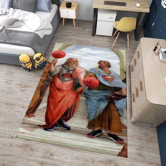 Discover Basketball Rug,Art Rug,Cool Rugs,Boys Room Rug,Sport Rug,Kids Room Rug,Custom Rug,Hypebeast Rug,Area Rugs,Personalized Rug,Gift for her