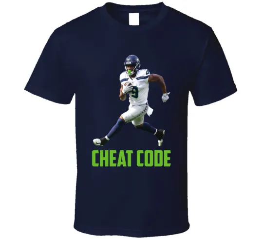 Discover Kenneth Walker Ii Cheat Code Seattle Football Fan T Shirt