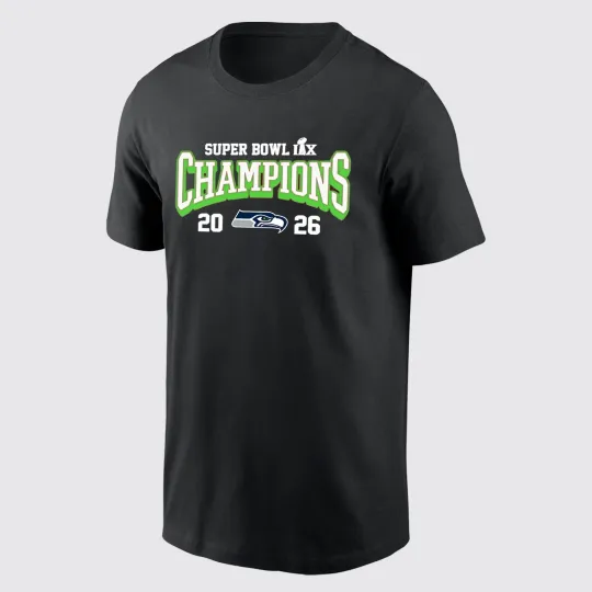 Super Bowl LX Champions Seahawks 2026 T-Shirt