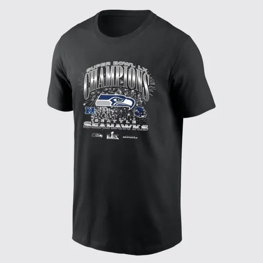 Discover Seattle Seahawks Super Bowl LX Champions T-Shirt