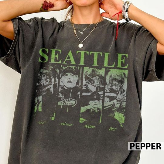 Discover Sam Darnold JSN Kenneth Walker III Mike Macdonald Football Shirt, Seattle Shirt