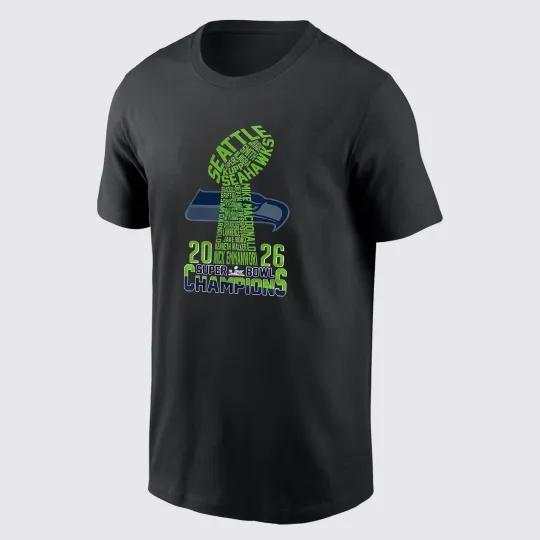 Discover Super Bowl Seattle Seahawks Championship 2026 T-Shirt