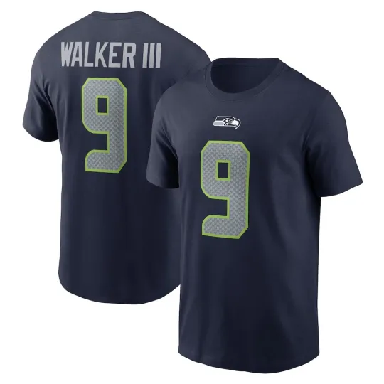 Discover Kenneth Walker III #9 Seattle Seahawks Name and Number