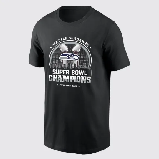 Discover Seattle Seahawks Super Bowl Champions T-Shirt