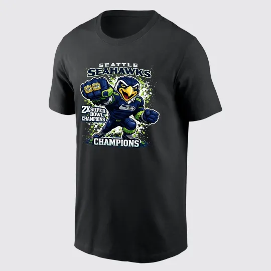 Discover Super Bowl Champions Seattle Seahawks T-Shirt