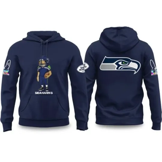 Seahawks Bad Bunny 3D Hoodie Football Hoodie