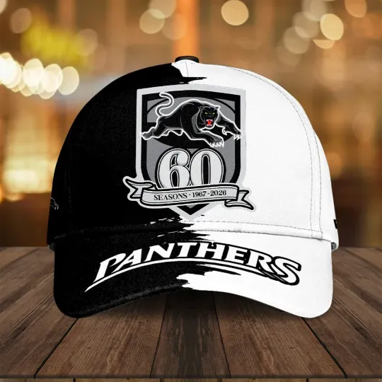 Discover Penrith Panthers 60th Anniversary Classic Baseball Cap